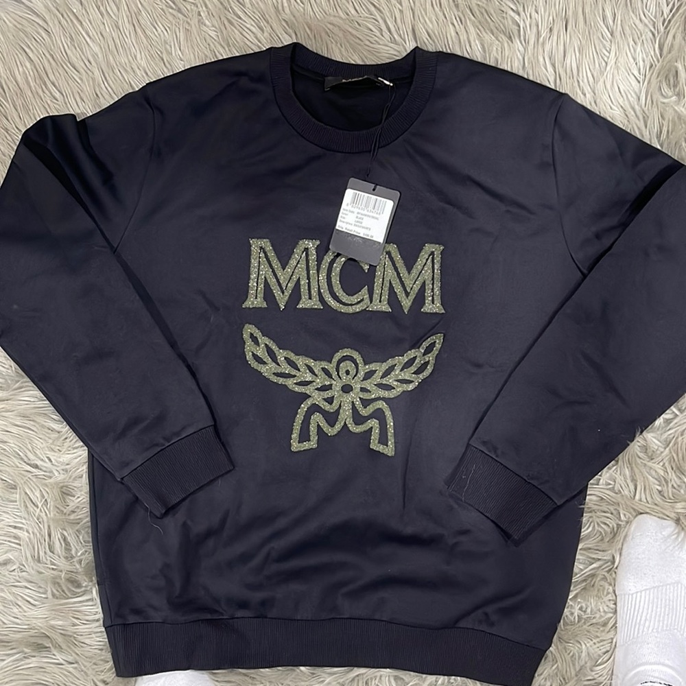 MCM sweat shirt sz L